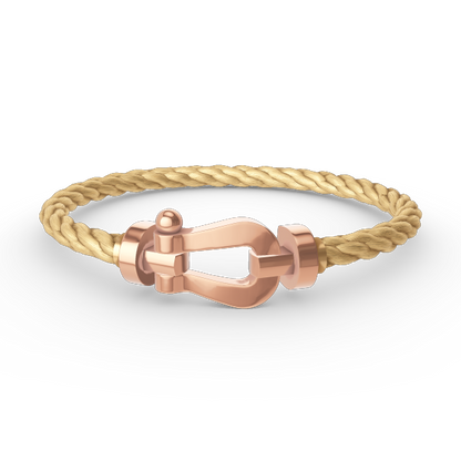 [Baslove]FORCE LARGE HORSESHOE NO DIAMOND BRACELET ROSE GOLD