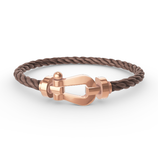 [Baslove]FORCE LARGE HORSESHOE NO DIAMOND BRACELET ROSE GOLD