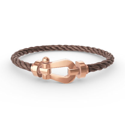 [Baslove]FORCE LARGE HORSESHOE NO DIAMOND BRACELET ROSE GOLD