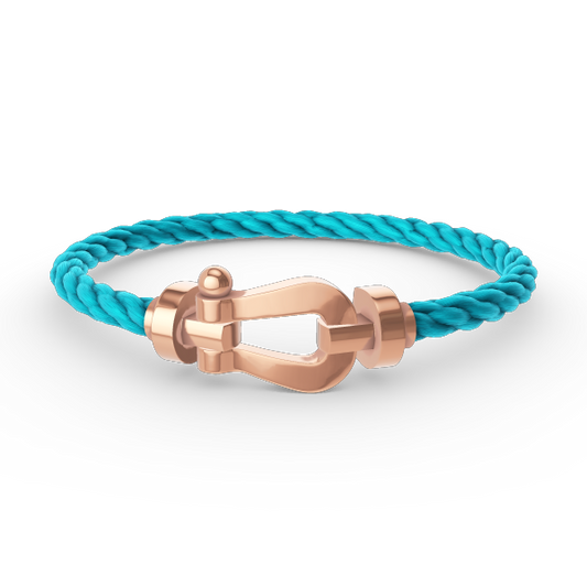 [Baslove]FORCE LARGE HORSESHOE NO DIAMOND BRACELET ROSE GOLD