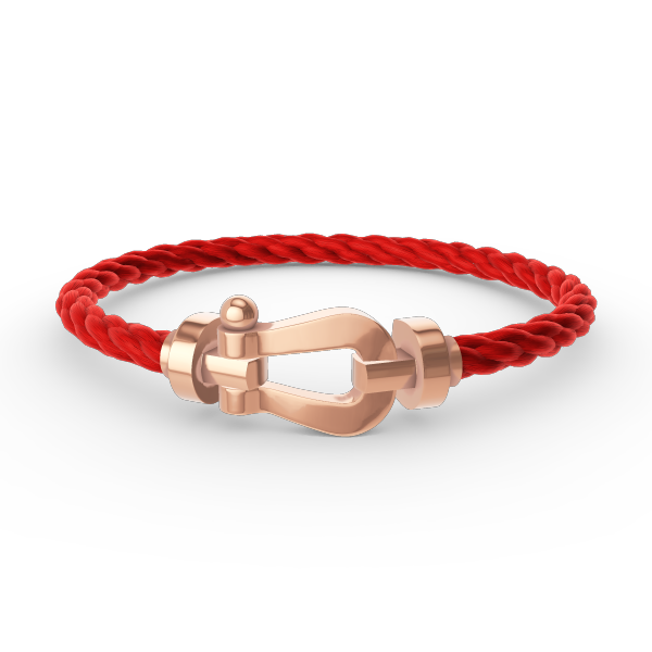 [Baslove]FORCE LARGE HORSESHOE NO DIAMOND BRACELET ROSE GOLD