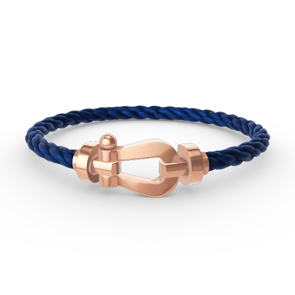 [Baslove]FORCE LARGE HORSESHOE NO DIAMOND BRACELET ROSE GOLD