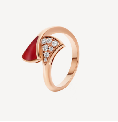 [Baslove]DREAM RING PINK GOLD DIAMOND