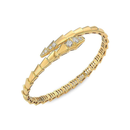 [Baslove]SERPENTI BRACELET DIAMONDS GOLD