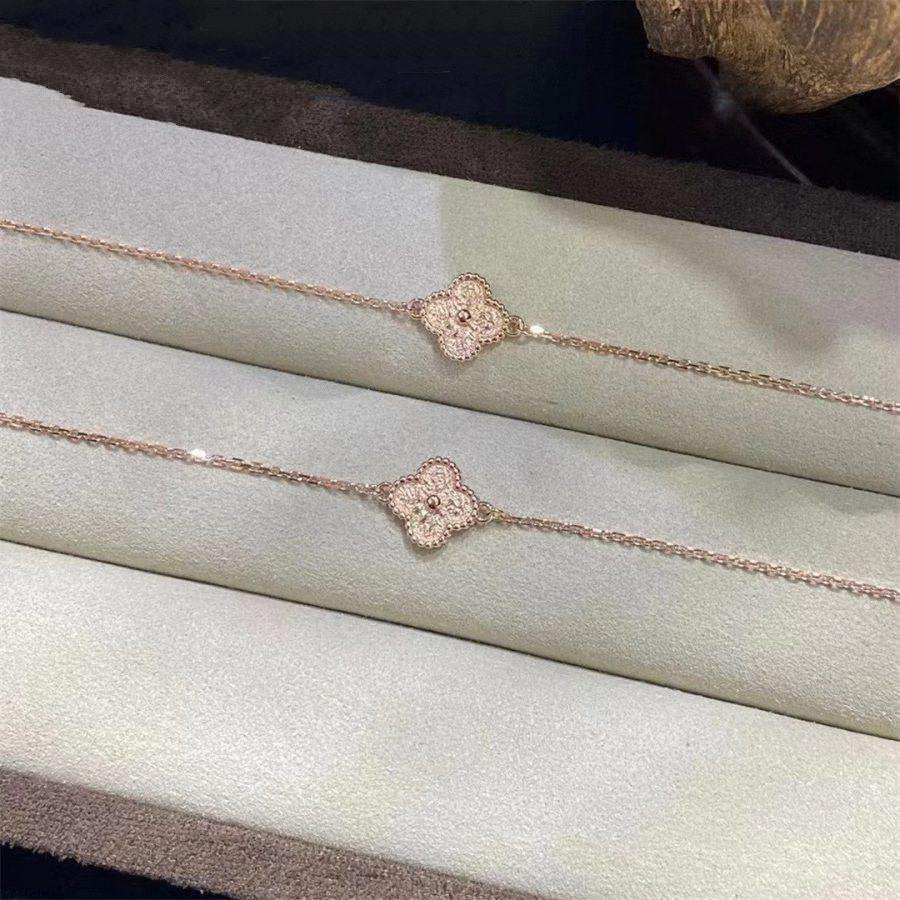 [Baslove]CLOVER SINGLE FLOWER BRACELET