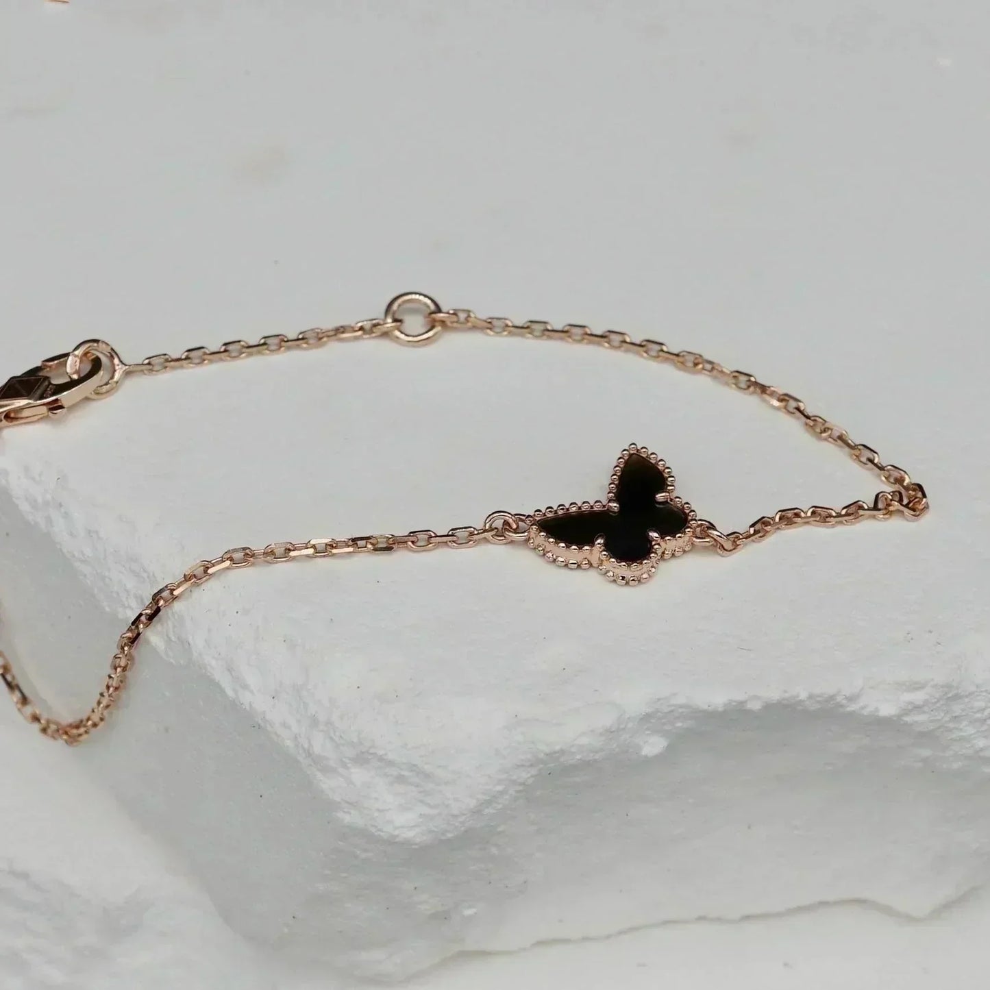 [Baslove]BUTTERFLY ONYX  BUTTERFLY BRACELET