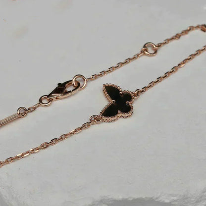 [Baslove]BUTTERFLY ONYX  BUTTERFLY BRACELET