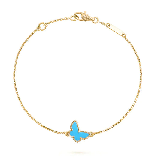 [Baslove]BUTTERFLY TURQUOISE BUTTERFLY BRACELET