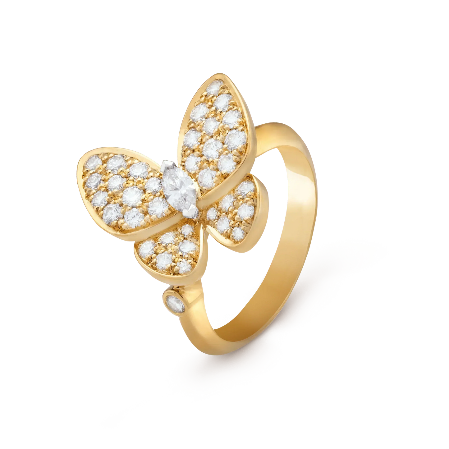 [Baslove]BUTTERFLY DIAMOND RING