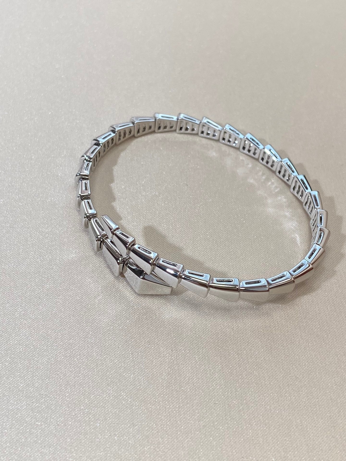 [Baslove]SERPENTI VIPER SILVER BRACELET