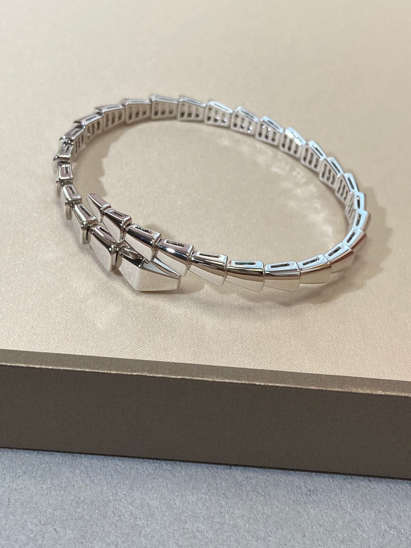 [Baslove]SERPENTI VIPER SILVER BRACELET