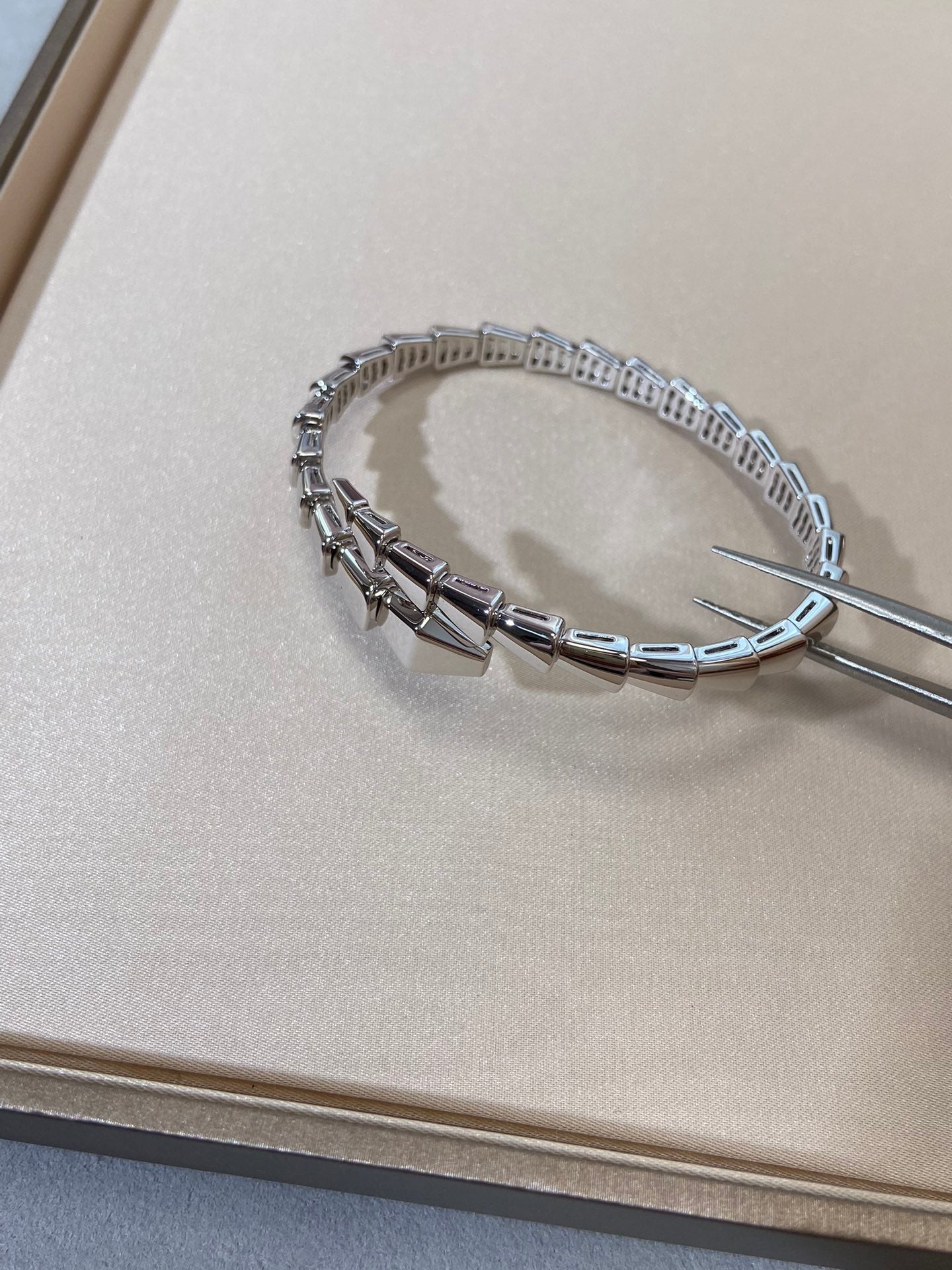 [Baslove]SERPENTI VIPER SILVER BRACELET