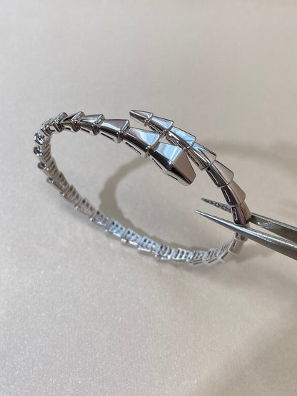 [Baslove]SERPENTI VIPER SILVER BRACELET