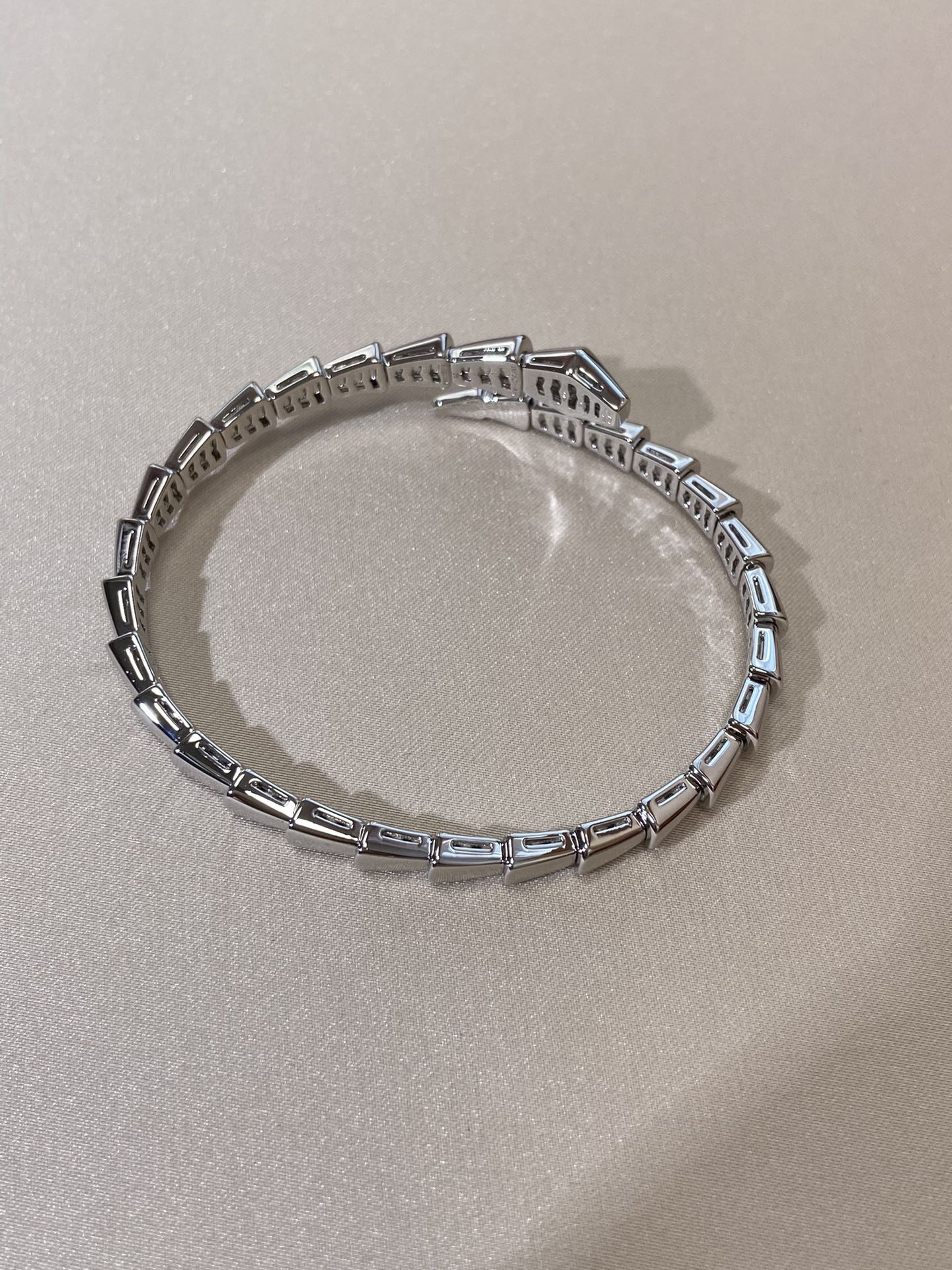 [Baslove]SERPENTI VIPER SILVER BRACELET