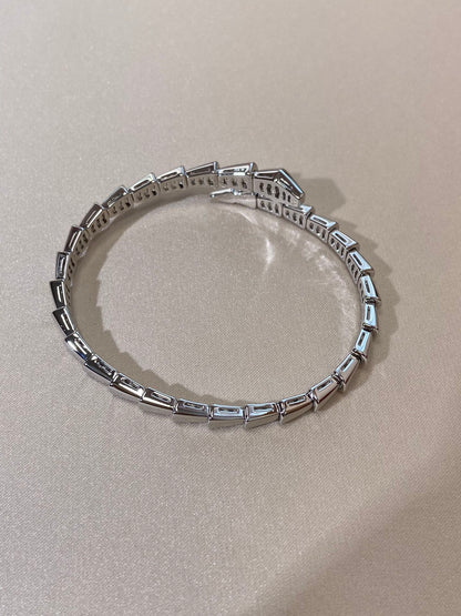 [Baslove]SERPENTI VIPER SILVER BRACELET