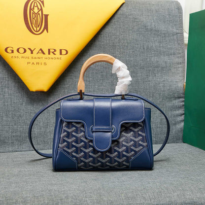 SAIGON SOUPLE MINI BAG DARK BLUE CANVAS