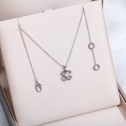 [Baslove]FIOREVER NECKLACE DIAMOND CENTER