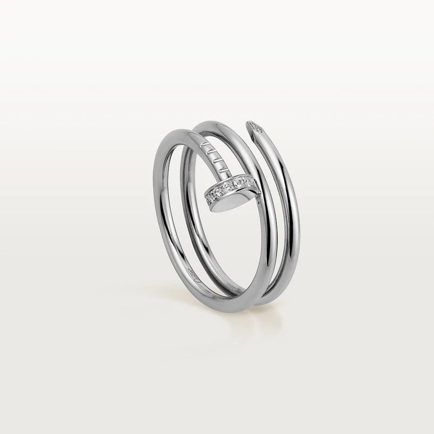 [Baslove]JUSTE RING 1.8MM SILVER DOUBLE ROW