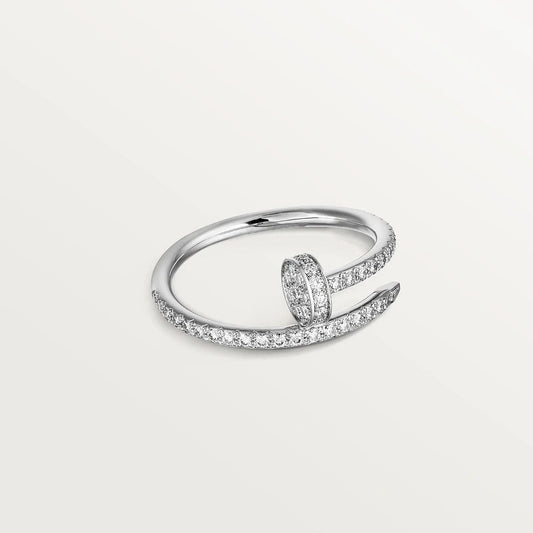 [Baslove]JUSTE RING 1.8MM SILVER DIAMONDS